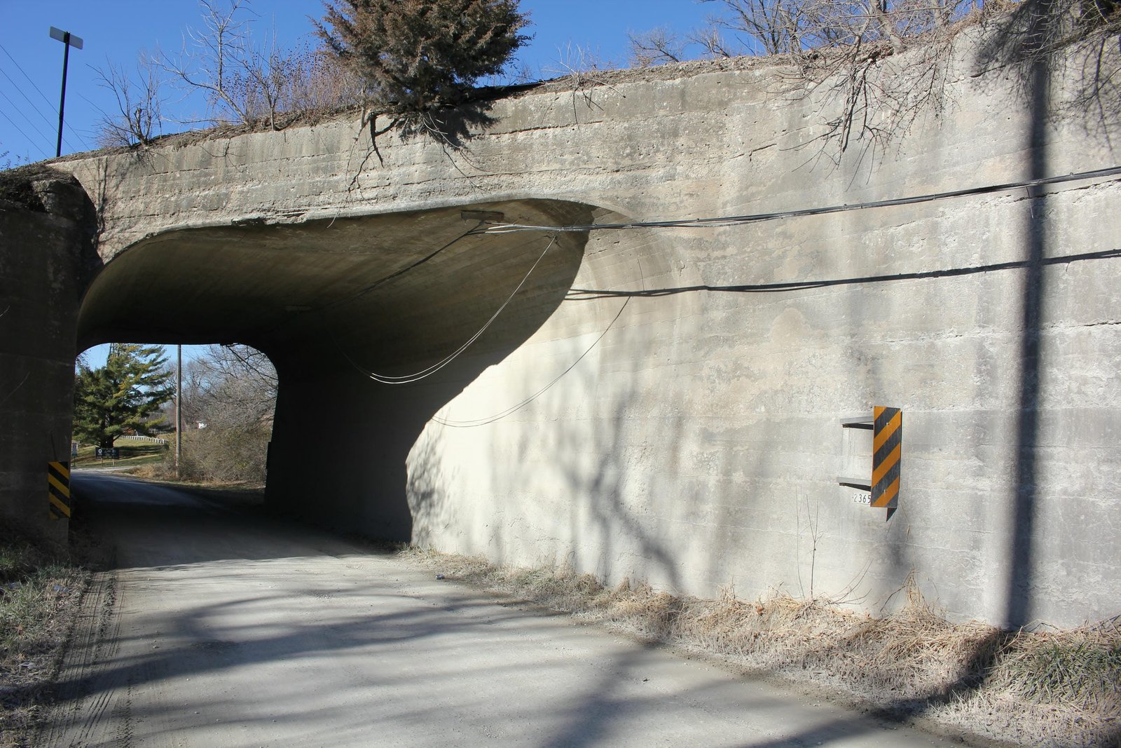 East abutment